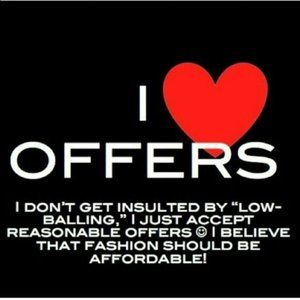 Feel Free to Make any Offer